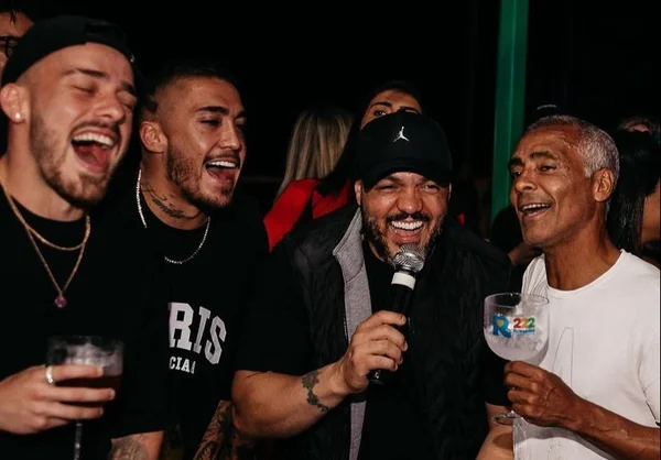 Romário, Belo, filho e genro de Romário - Metrópoles
