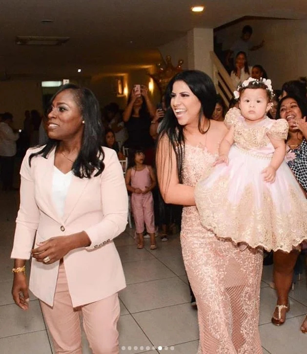 Valentina é fruto de uma inseminação in vitro Valentina é fruto de uma inseminação in vitro