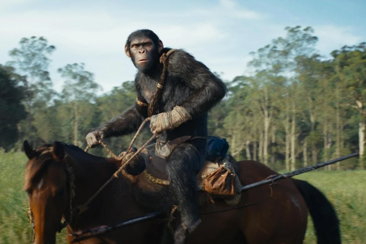 . Dirigido por Wes Ball, O Reinado se passa 300 anos depois da morte de César, líder na trilogia finalizada por Matt Reeves e traz novos personagens, mas sem esquecer da origem da produção . Dirigido por Wes Ball, O Reinado se passa 300 anos depois da morte de César, líder na trilogia finalizada por Matt Reeves e traz novos personagens, mas sem esquecer da origem da produção