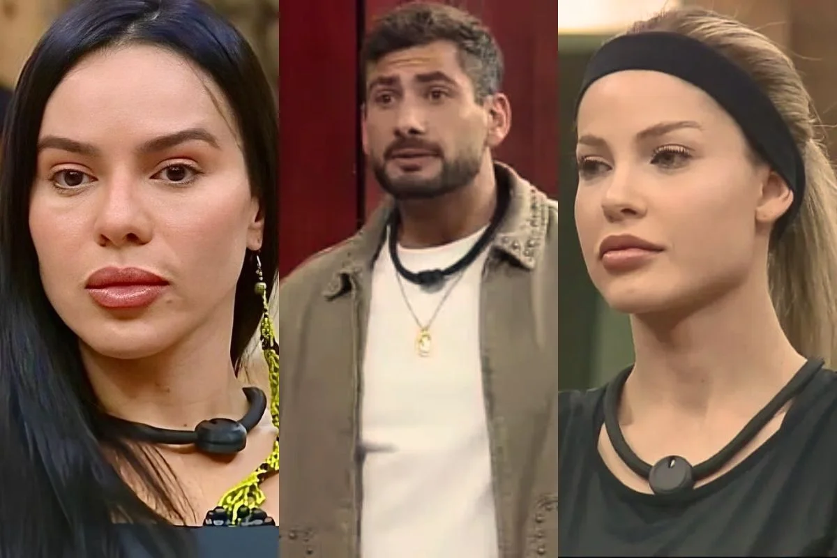 montagem de tamires nizam e saory enquete a fazenda - metrópoles
