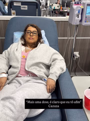 Preta Gil posa durante tratamento nos EUA: "Mais uma dose"
