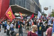 Ato pelo fim da escala 6x1 na Avenida Paulista