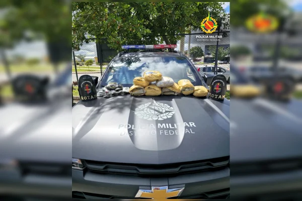 Homem é preso com 10 kg de drogas no Recanto das Emas
