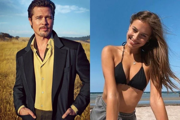 Brad Pitt e Nicole Poturalski