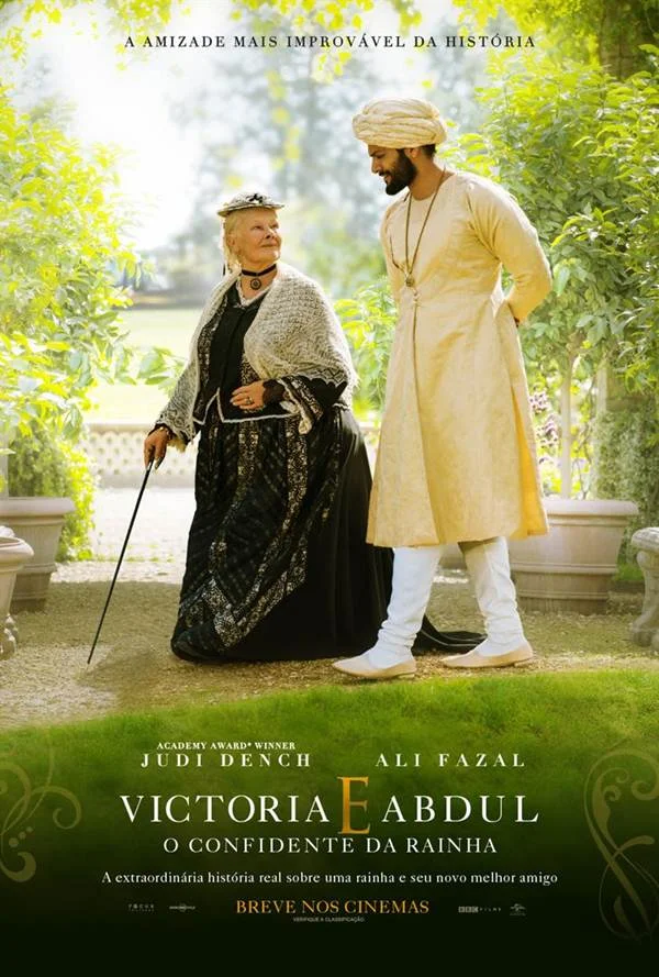 Pôster de "Victoria e Abdul: O Confidente da Rainha" Pôster de "Victoria e Abdul: O Confidente da Rainha"