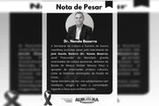 Uma nota de pesar da Secretaria de Cultura