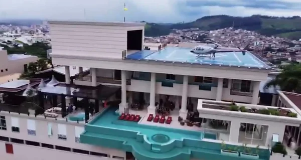 Mansão do empresário Anderson Franco, em Ipatinga (MG)