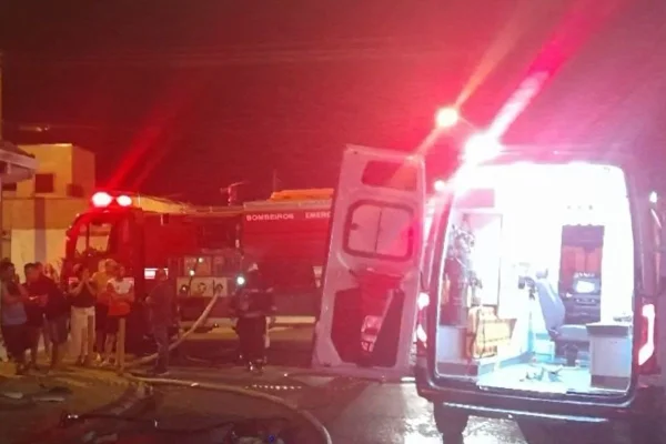 Incêndio em RIo Claro