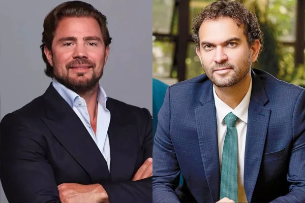 Imagem colorida, Daniel Vorcaro e Felipe Nunes - Metrópoles