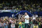 Douglas Ruas durante evento no Rio de Janeiro neste sábado