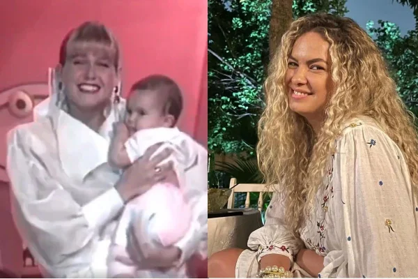 Web resgata primeira aparição de Lua Blanco na TV, nos braços de Xuxa