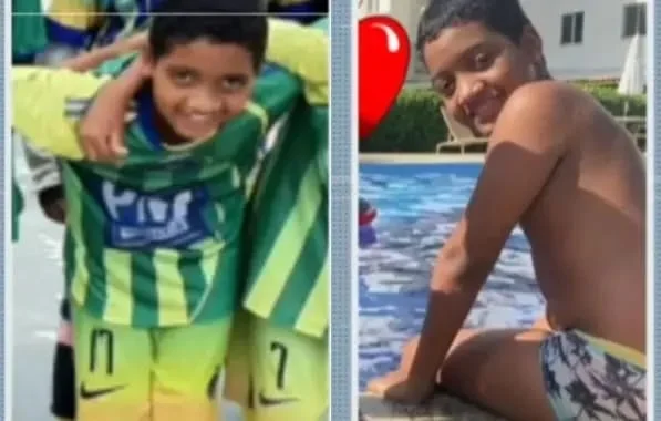 imagem colorida de criança de 10 anos que morreu após bala perdida em Região Metropolitana de Salvador na Bahia - Metrópoles