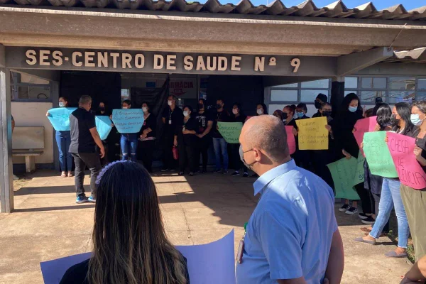 “Enfermagem pede socorro”: servidores protestam contra agressões no DF