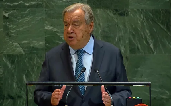 “A paz é nossa primeira obrigação”, diz Guterres na Assembleia da ONU