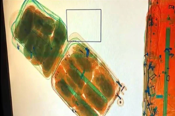 Metanfetamina apreendida no aeroporto de Brasília