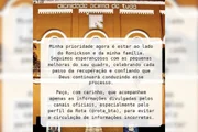 Esposa de tenente da Rota relata melhora: “Celebramos cada passo” - imagem 2 Esposa de tenente da Rota relata melhora: “Celebramos cada passo” - imagem 2
