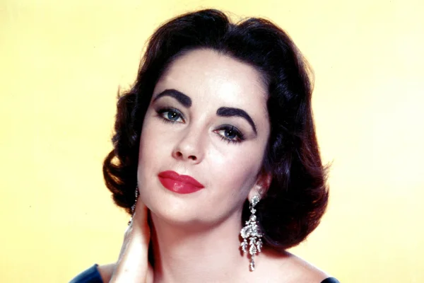 Portrait of Elizabeth Taylor in the 1950's