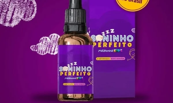 Imagem colorida do Soninho Melatonina Kids - Metrópoles
