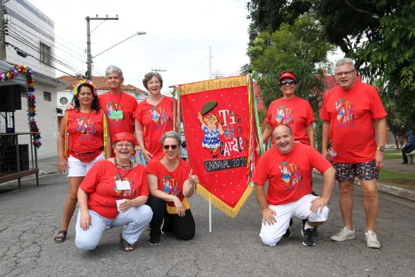 Com palco fixo, o bloquinho "Tia eh o Caraleo" se apresenta pela 4ª vez no Carnaval de SP no dia 2/3, na zona oeste da capital paulista - Metrópoles