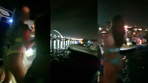 festa no lago
