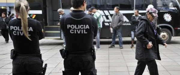 Imagem colorida, policial civil - Metrópoles