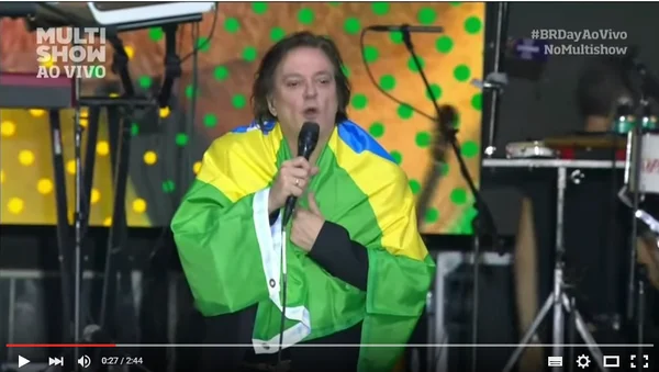 Fábio Júnior critica petistas durante Brazilian Day em Nova York
