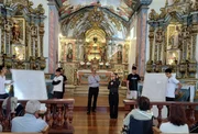 O Santuário Diocesano de Santa Rita de Cássia é um dos principais patrimônios históricos da região