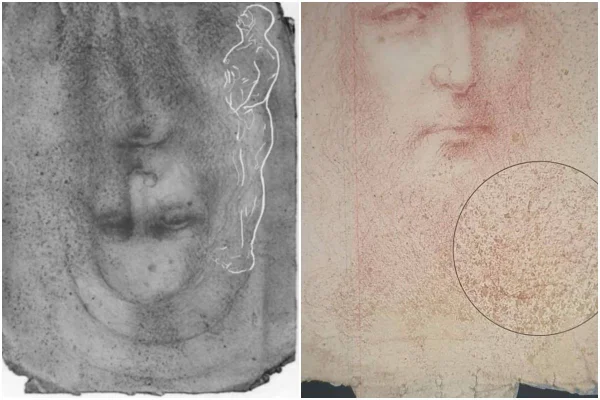 Brasileiro descobre homem nu e Santo Sudário em pintura de Da Vinci
