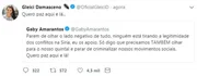 Gaby Amarantos discute com fãs de Kaysar em defesa de Gleici e Wagner - imagem 3