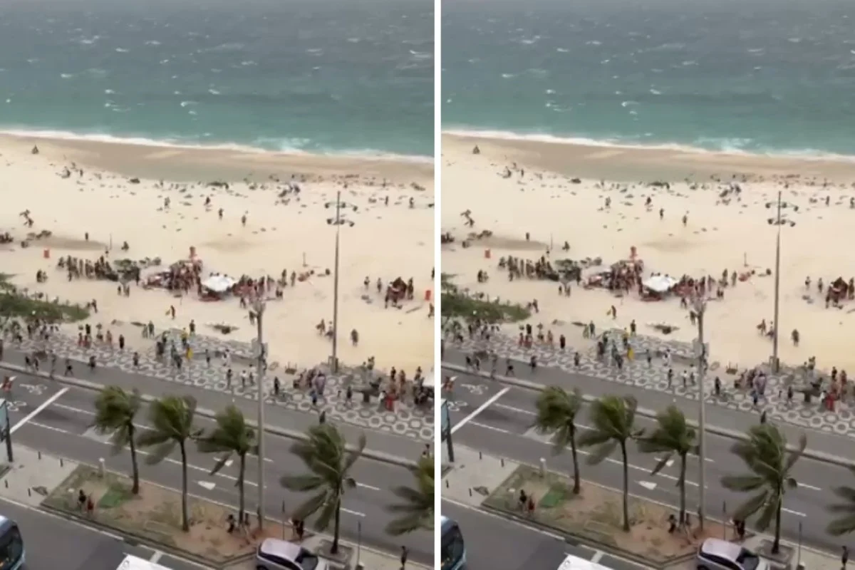 Rio entra estágio 2 de alerta com previsão de ventos de até 76 km/h
