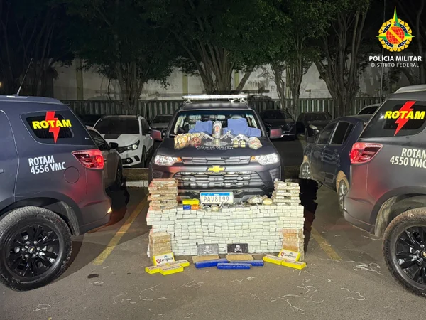 Apreensão tráfico de drogas Rotam
