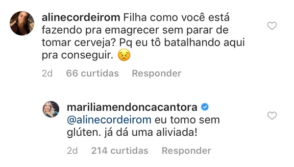 Marília Mendonça revela como emagreceu sem parar de beber cerveja - destaque galeria
