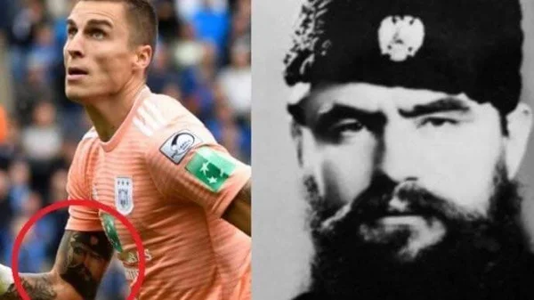 Ognjen Vranjes e a tatuagem