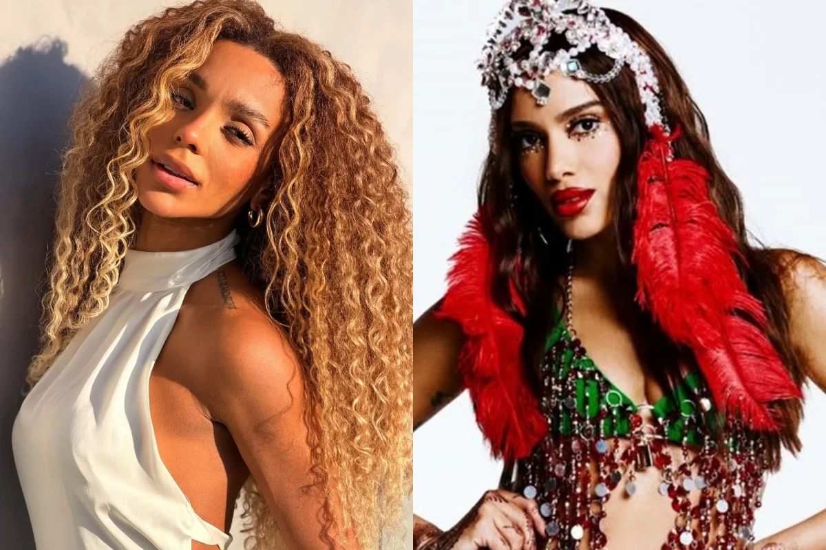 Brunna Gonçalves e Anitta. Brunna Gonçalves e Anitta.