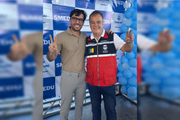 À esquerda, Haroldo Jesus (PDT), presidente da Câmara de Vereadores e ex-prefeito interino de Itaguaí (RJ). À direita, Roberto Lúcio Guimarães, ex-secretário de Segurança Pública, Defesa Civil e Trânsito de Itaguaí (RJ).