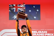 Piastri terminou na primeira posição no GP da Bélgica