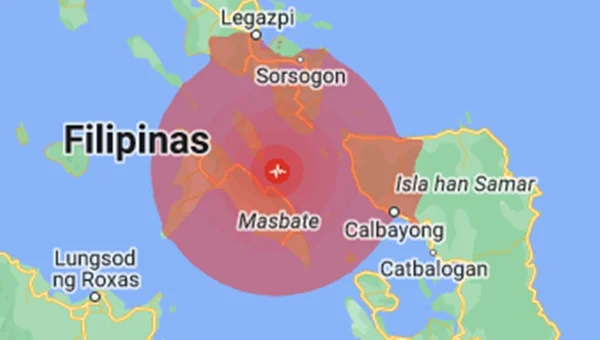 Mapa do alcance do abalo sísmico - Metróples