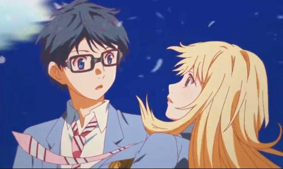 <strong><a href="https://www.crunchyroll.com/pt-br/blue-exorcist">Your lie in April</a>:</strong> Um pianista prodígio se torna incapaz de ouvir sua própria música após sua amada mãe e professora. Com isso, a vida de Kousei Arima se torna monótona e sem brilho. Um dia, Kousei é conhece a violinista Kaori Miyazono. Apesar da péssima primeira impressão que Kaori causa, sua música encanta completamente o rapaz. Livre, poderosa e apaixonada, a performance audaciosa de Kaori traz de volta a Kousei a luz da vida <strong><a href="https://www.crunchyroll.com/pt-br/blue-exorcist">Your lie in April</a>:</strong> Um pianista prodígio se torna incapaz de ouvir sua própria música após sua amada mãe e professora. Com isso, a vida de Kousei Arima se torna monótona e sem brilho. Um dia, Kousei é conhece a violinista Kaori Miyazono. Apesar da péssima primeira impressão que Kaori causa, sua música encanta completamente o rapaz. Livre, poderosa e apaixonada, a performance audaciosa de Kaori traz de volta a Kousei a luz da vida