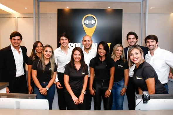 Gabriel e Rafael Pantazis, Roberto Camilo, Georges e Miguel Pantazis com equipe Golden Fit Gabriel e Rafael Pantazis, Roberto Camilo, Georges e Miguel Pantazis com equipe Golden Fit