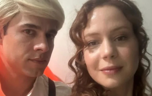 Leandra Leal e Guilherme Burgos