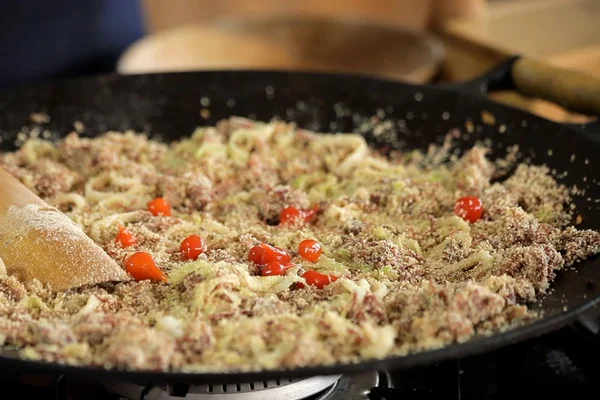 Farofa de carne seca