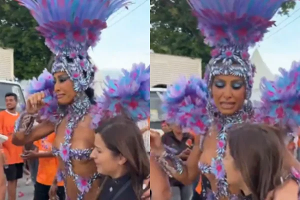 Veja o momento em que Sabrina Sato chora ao perder desfile da Gaviões