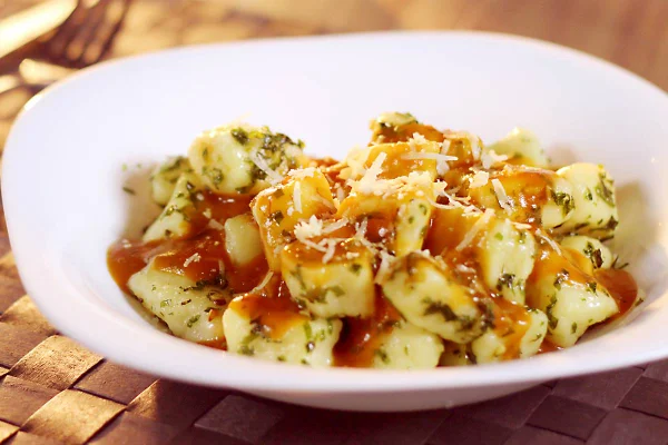 Nhoque gratinado