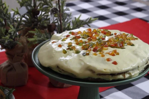 Torta gelada de panetone