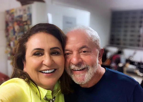 Ex-senadora Kátia Abreu e o presidente Luiz Inácio Lula da Silva (PT) - Metrópoles