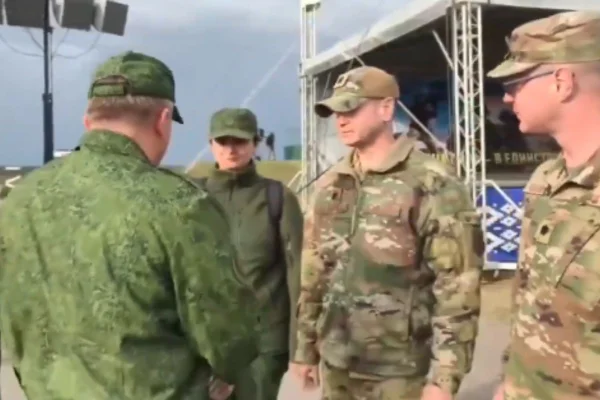 Imagem colorida, Militares dos EUA visitam Belarus para observar movimentos militares da Rússia- Metrópoles