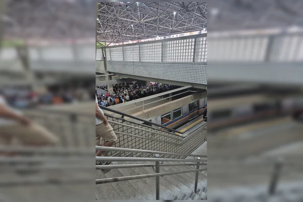 Problema em trem no Metrô-DF causa lentidão na manhã desta sexta-feira