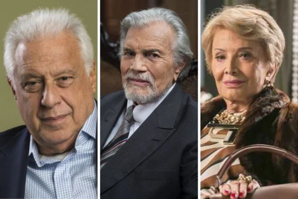 Antônio Fagundes, Tarcísio Meira e Glória Menezes