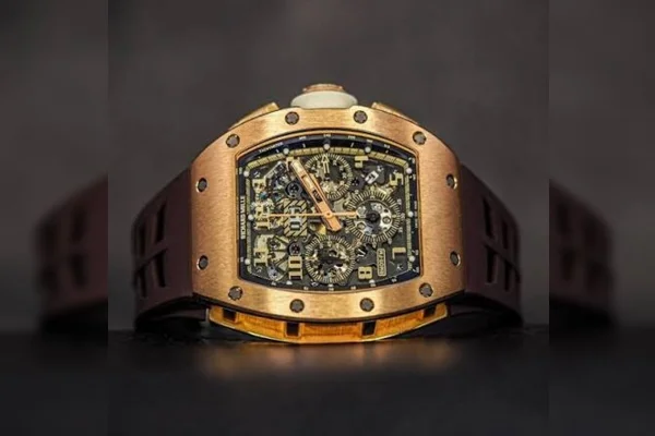 Relógio Richard Mille, fruto de disputa judicial