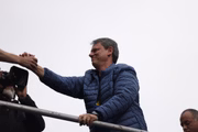Tarcísio de Freitas na Avenida Paulista